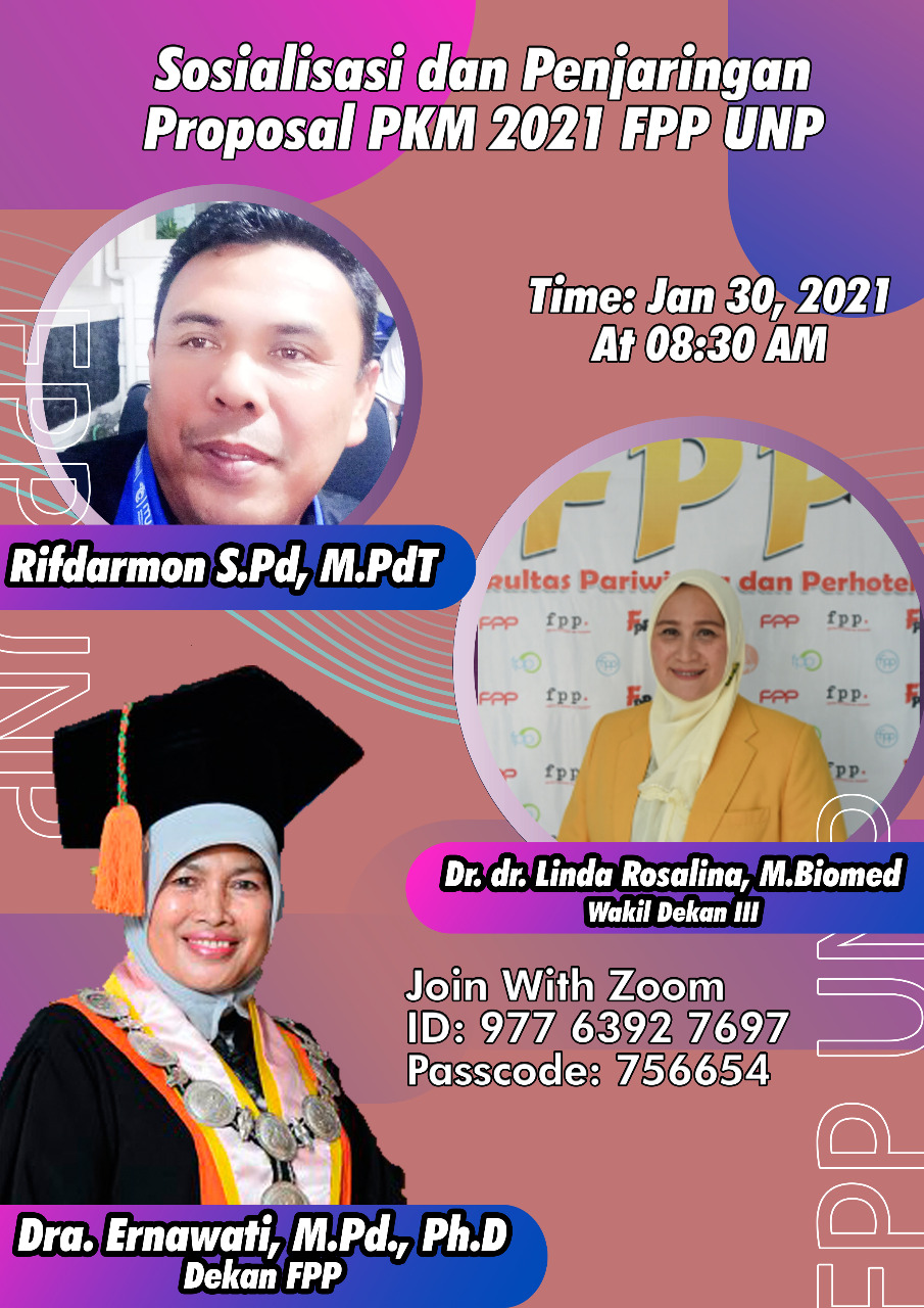 You are currently viewing Sosialisasi dan Penjaringan Proposal PKM 2021 FPP UNP