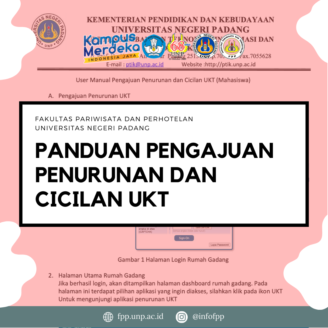 Read more about the article Panduan Pengajuan Penurunan dan Cicilan UKT UNP